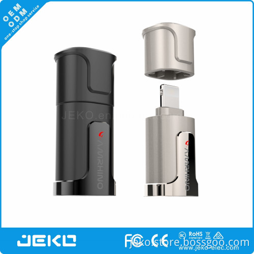 Mini 3.5mm audio and micro usb charging mobile adapter for iphone 7